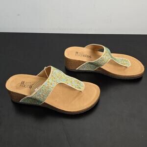 WHITE MOUNTAIN Women's Wedge Sandal Size 7M